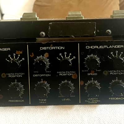 Ibanez UE400 Multi-Effects Rack with Foot Controller 1980s - Black image 1