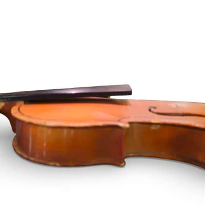 Vintage 1975 Soviet Student Violin 1/8 Moscow Cold War Era with 3 Old Bows & Original Cloth Bag imagen 14