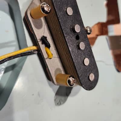 Fender 099-2234-000 Pure Vintage '64 Telecaster Pickup Set 2010s - Chrome / Black image 7