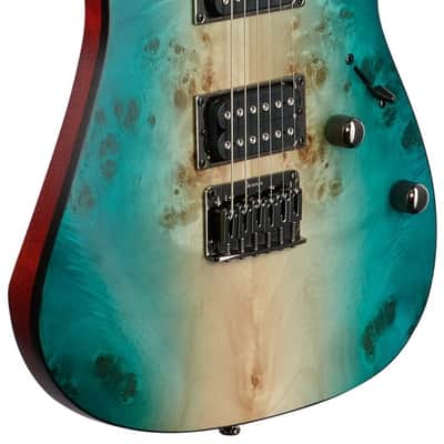 Ibanez RG421PB Electric Guitar, Caribbean Shoreline Flat image 8