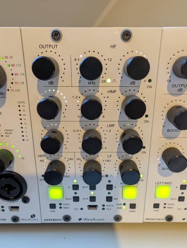 WesAudio HYPERION ng500 500 Series Parametric EQ Module 2018 - Present - White image 1