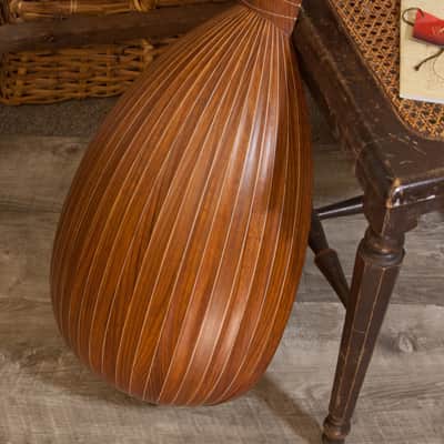Roosebeck LT8DRSN Deluxe 8-Course Lute Sheesham & Canadian Spruce w/Padded Gig Bag image 2