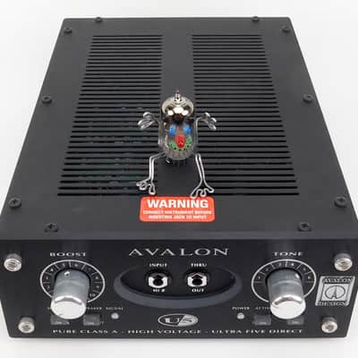Avalon U5 Mono Black Instrument & DI Preamp +Neuwertig +OVP+ 1,5 Jahre Garantie image 6