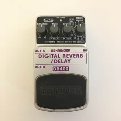 Behringer DR400 Digital Reverb Delay Pedal | Reverb