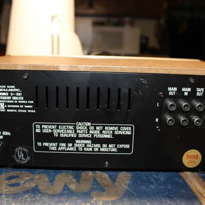 Restored Realistic 5 band Graphic Equalizer 31-1987 (7) image 12