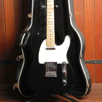 Fender American Telecaster Black Electric Guitar 2002 Pre-Owned image 2