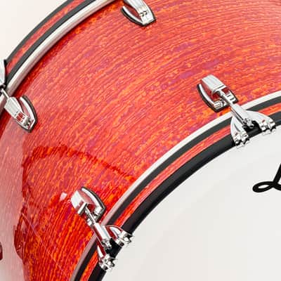 Ludwig Classic Maple Zep Styled CUSTOM Outfit 9x13 / /16x16 / 16x18 / 16x26" Drum Set - Mod Orange 50th Anniversary Reissue image 3