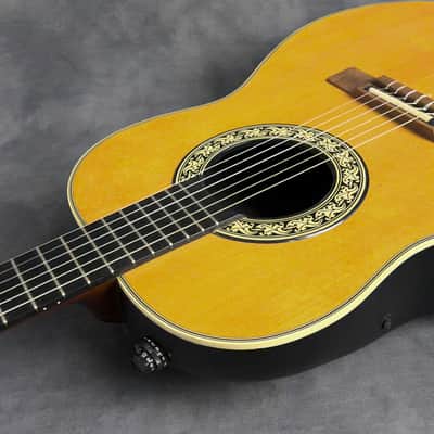 1970s Ovation 1624 Classical Acoustic-Electric Guitar image 25