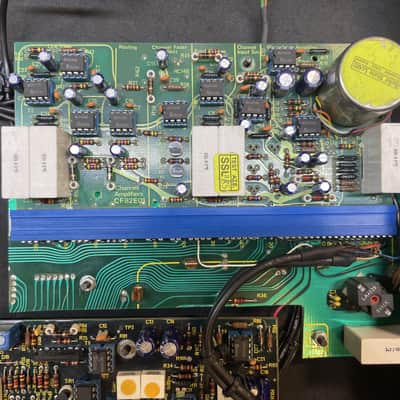 Immagine SSL 4000 E Racked Channel Strip - Original Vintage Cards (02/Brown Knob EQ) w/ External PSU - Rhoades Audio Designs (RAD) - 14
