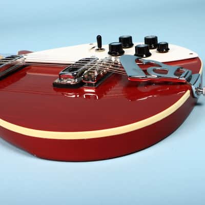 1982 Rickenbacker 620/12 String Electric Guitar Red image 14