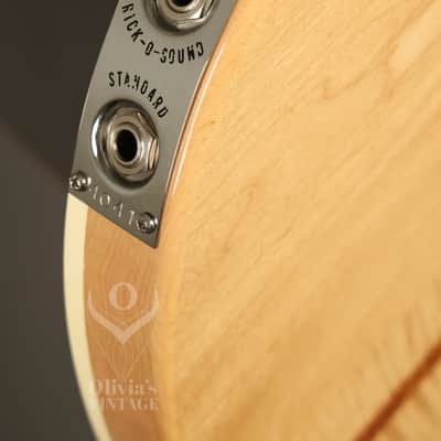 1973 Rickenbacker 4001 Bass Mapleglo w/original Toaster pickup FLAME MAPLE NECK! image 13