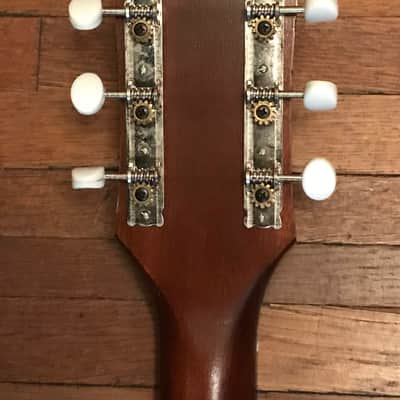 Vintage 1970 Fender F1010 Uni-Bar Acoustic Natural image 10
