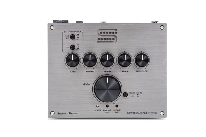 Seymour Duncan PowerStage 100 Stereo 2-Channel 100-Watt Pedalboard Guitar Amp 2023 - Present - Silver image 1