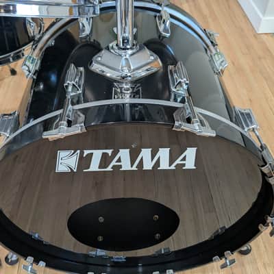 Tama Superstar 5 Piece Drum Set 1980s - Black image 20