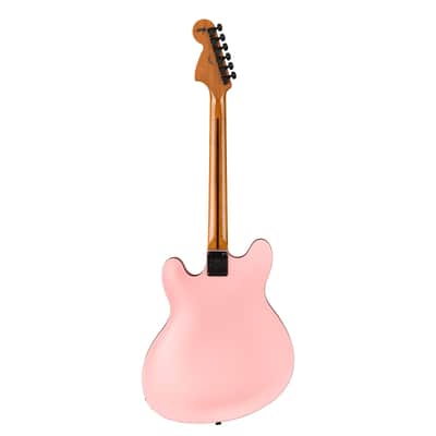 Fender Tom DeLonge Starcaster - Rosewood Fingerboard Satin Shell Pink image 4