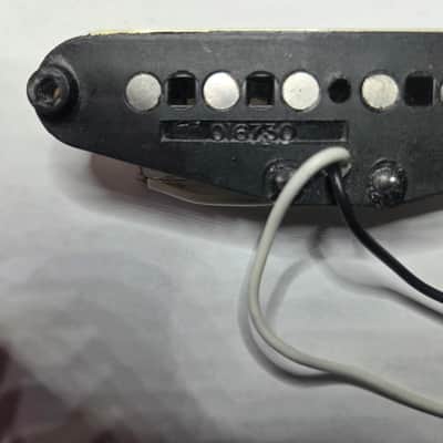 Fender Strat pickup 1980's - white image 3