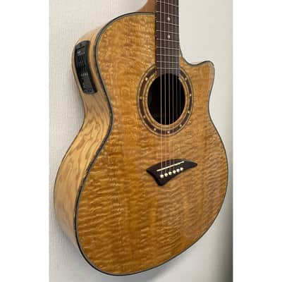 Dean EGA-GN Exotica Quilted Ash Electro Acoustic Guitar Pre-Owned image 6