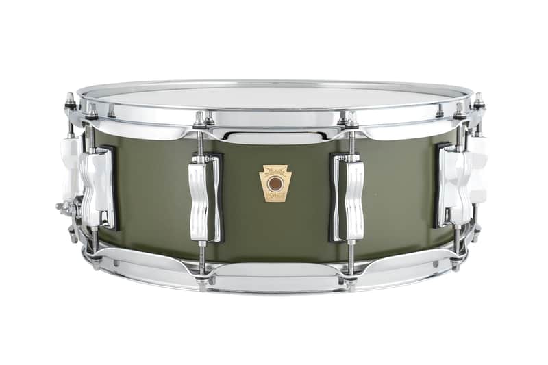 Ludwig *Pre-Order* Classic Maple Heritage Green 5x14" Kit Snare Drum | Made in the USA | Special Order | Authorized Dealer image 1
