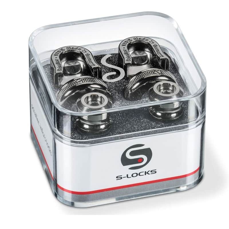 Schaller S-Locks Strap Locks Ruthenium image 1