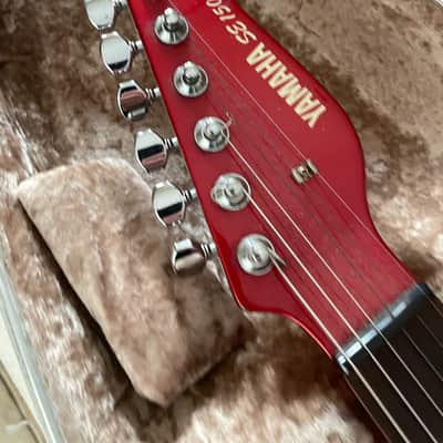 Yamaha SE150 Electric Guitar - Candy Apple Red - 80s/90s Rare Vintage image 5
