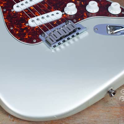 2004 Fender USA American Standard Stratocaster Shoreline Silver Tortoiseshell - Custom Shop pickups image 22