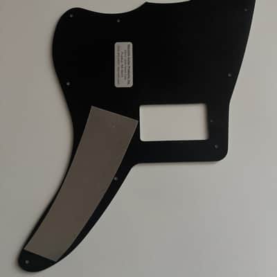 Warmoth Guitar Products Custom Jazzmaster 4-PLY 2024 - Black image 3
