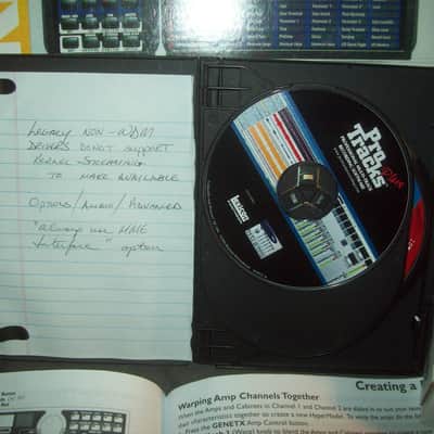 Digitech  GNX4 GNX 4 W/ gig bag, Recording foot switch MFX models 3 cards power guide EC PLEASE Read image 6