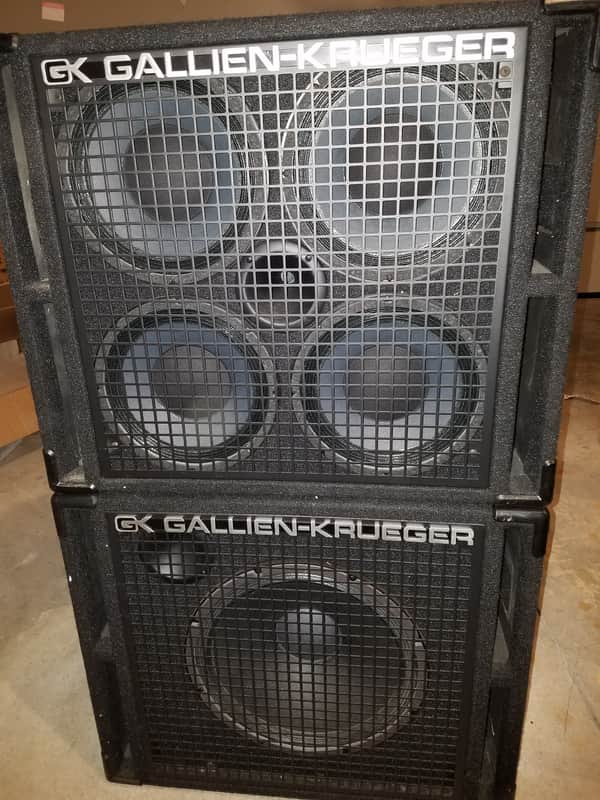 Gallien-Krueger 1001RB, 410RBH 4x10, 115RBH 1x15 Early 2000s Black image 1