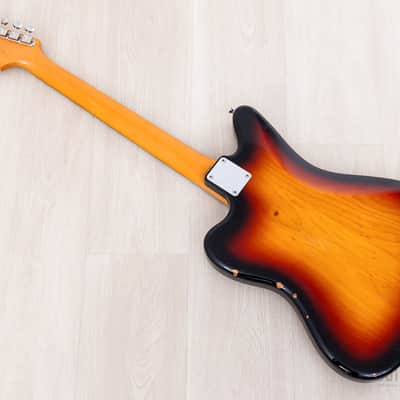 2002 Fender Jazzmaster ‘62 Vintage Reissue JM66-80 Sunburst, Japan CIJ image 12