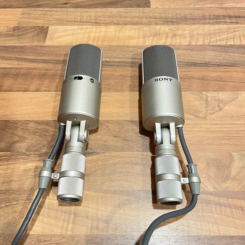 Sony ECM-56A Pair Vintage Microphone image 1