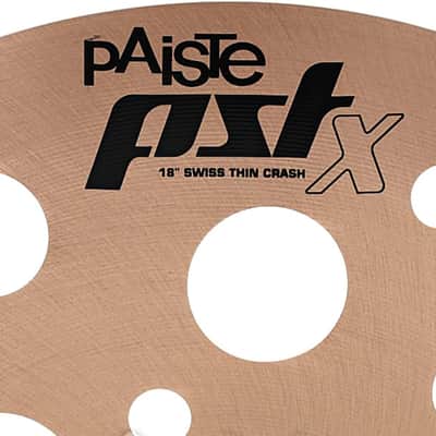 Paiste PST X Swiss Hi-Hat Cymbals 10" (pair) image 4