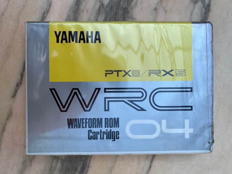 Yamaha RX5 WRC04 ROM Waveform Cartridge image 1