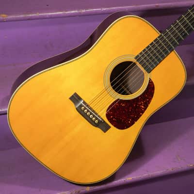 2021 Martin D-28 Custom Expert Authentic Aged Dreadnought Guitar (VIDEO! Clean & Ready) image 2