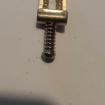 Fender N.O.S. Stratocaster bridge saddles 1950s/ 1960s - Nickle image 4