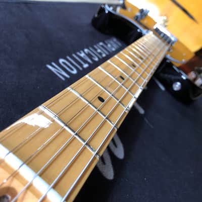 Rare Fender American Standard Telecaster 60th anniversary USA 2011 Sunburst Maple Fretboard + Etui et papiers d'origine image 24