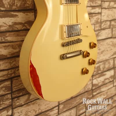 Gibson Les Paul Standard 58 Aged White over Sunburst 2017 image 9