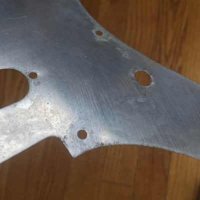 Vintage 1959 Pre-CBS Fender Musicmaster Pickguard Metal Shield Duo Sonic Rare image 3