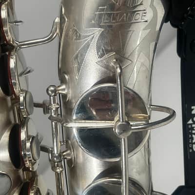 SML Strasser Marigaux Lemaire Alto sax Rev. B - Silver plated image 5