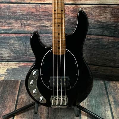 Ernie Ball Music Man Left Handed StingRay Special H 4 String Electric Bass - Black image 2