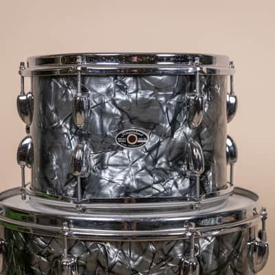 1970s Slingerland "New Rock" Black Diamond Pearl Drum Set image 18