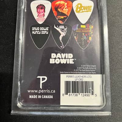 Perri's Guitar Picks 6 Pack - David Bowie - Brand New image 2