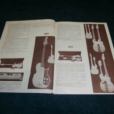 Vintage 1961 Carvin Musical Instrument Catalog! Larry Collins, Martin, DeArmond! image 3