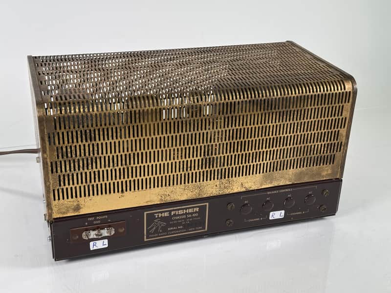 Fisher SA-100 Stereo Tube Power Amplifier "The Fisher" image 1