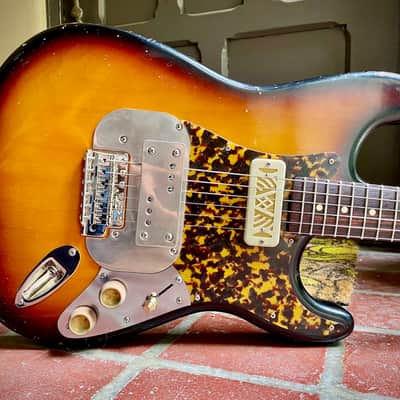Waterslide S-Style W/ Mojo Lap-Steal and Gold-Foil Pickups, 2020 Sunburst NEW (Authorized Dealer) image 10