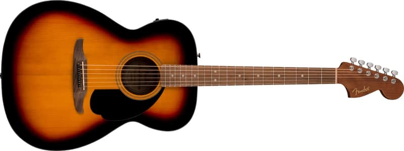 Fender California Standard Monterey E, Spruce Top, Black Pickguard, 3-Color Sunburst image 1