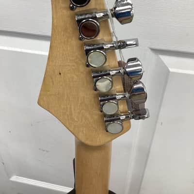 Silvertone STRAT STYLE LATE 2000’s - BLACK image 14