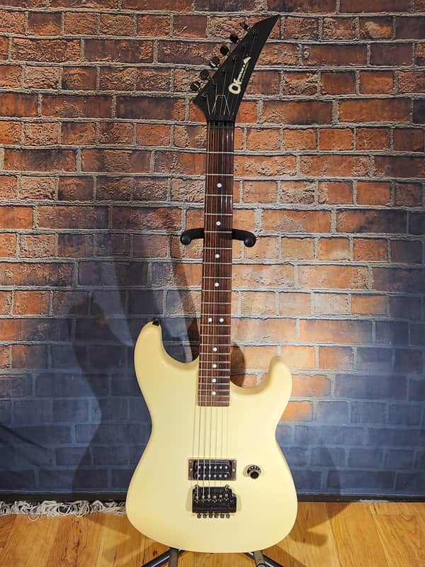 Vintage 1980s Charvel Model 2 Cream w/ Kahler & DiMarzio Super Distortion image 1