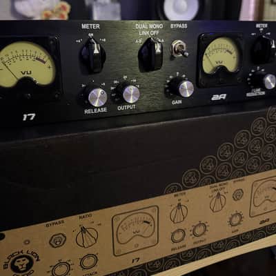 Black Lion Audio B172A 2-Channel Hybrid FET/Optical Compressor 2019 - 2021 - Black image 3