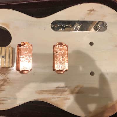 Telecaster Style Custom Guitar Vintage Natural Finish image 3