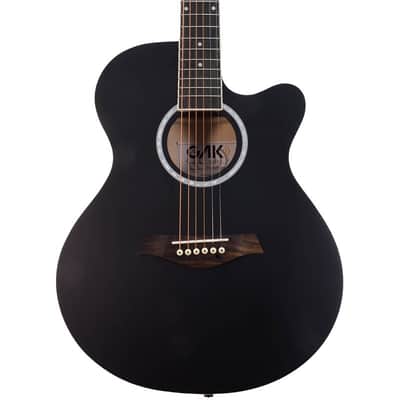GAK Acoustic Guitar, Satin Black image 1